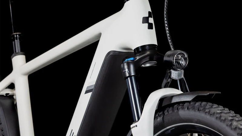 Cube Nuride Hybrid EXC Allroad 800 Wh E-Bike Diamant 28" cotton´n´silver