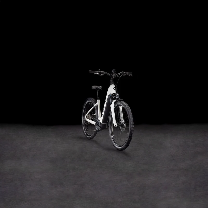 Cube Nuride Hybrid EXC Allroad 800 Wh E-Bike Easy Entry 28" cotton´n´silver
