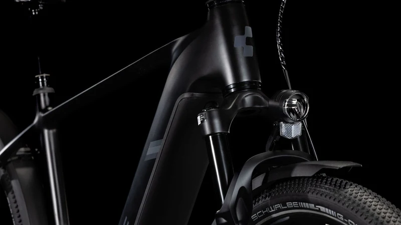 Cube Nuride Hybrid SLX Allroad 800 Wh E-Bike Diamant 28" black´n´reflect