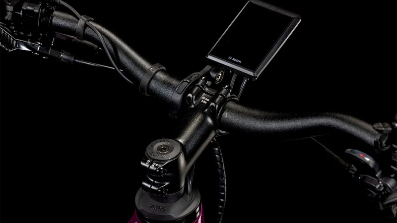 Cube Nuride Hybrid SLX Allroad 800 Wh E-Bike Trapeze 28" amarone´n´lunar