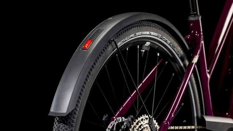 Cube Nuride Hybrid SLX Allroad 800 Wh E-Bike Trapeze 28" amarone´n´lunar