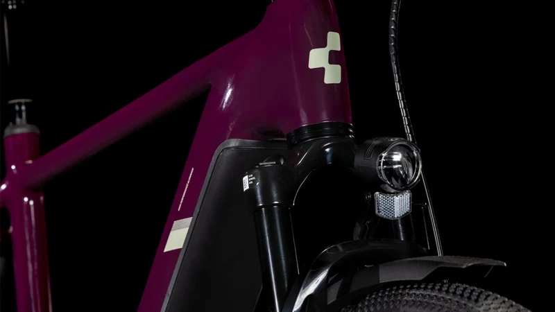 Cube Nuride Hybrid SLX Allroad 800 Wh E-Bike Diamant 28" amarone´n´lunar