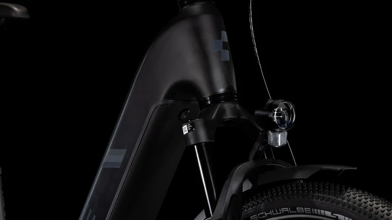 Cube Nuride Hybrid SLX Allroad 800 Wh E-Bike Easy Entry 28" black´n´reflect
