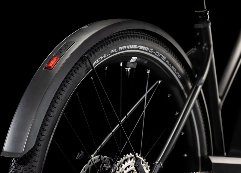 Cube Nuride Hybrid SLX Allroad 800 Wh E-Bike Trapeze 28" black´n´reflect