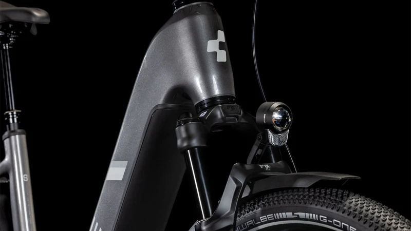 Cube Nuride Hybrid SLT Allroad 800 Wh E-Bike Easy Entry 28" graphite´n´fossil