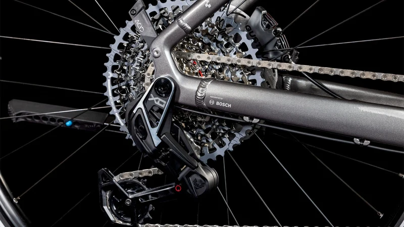 Cube Nuride Hybrid SLT Allroad 800 Wh E-Bike Diamant 28" graphite´n´fossil