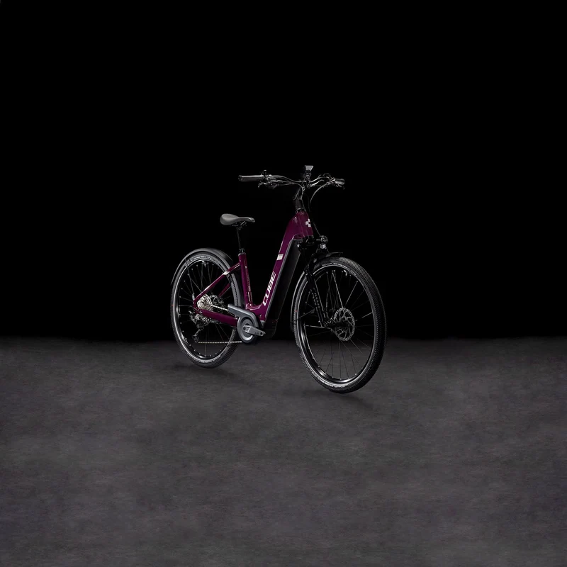 Cube Nuride Hybrid SLX Allroad 800 Wh E-Bike Easy Entry 28" amarone´n´lunar
