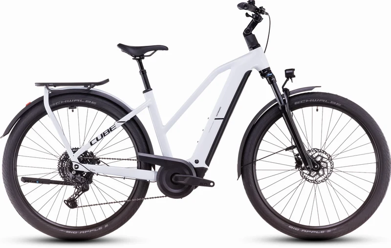 Cube Kathmandu Hybrid One 600 Wh E-Bike Trapeze 28" polarwhite´n´black