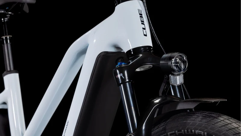 Cube Kathmandu Hybrid One 800 Wh E-Bike Trapeze 28" polarwhite´n´black