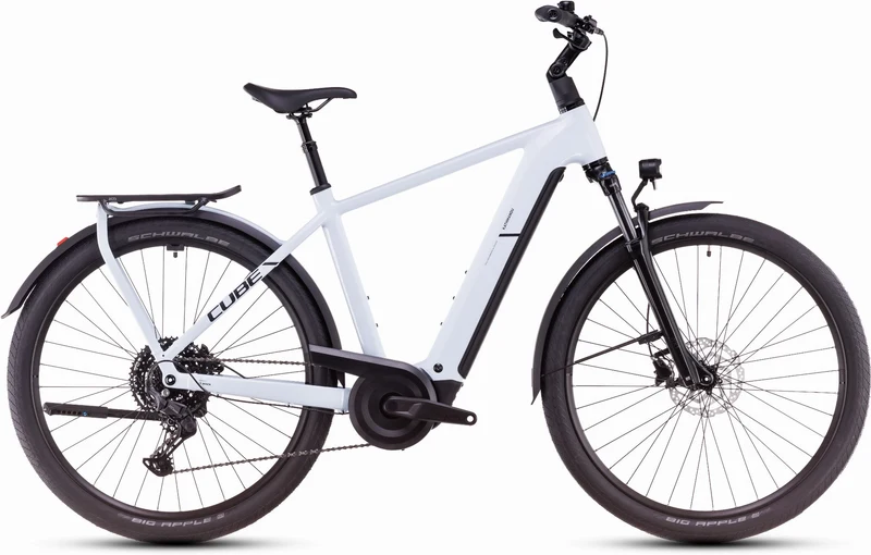 Cube Kathmandu Hybrid One 600 Wh E-Bike Diamant 28" polarwhite´n´black