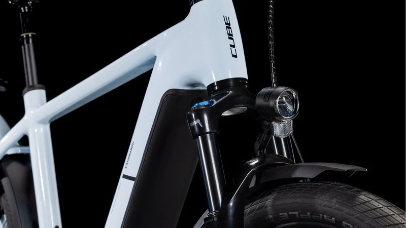Cube Kathmandu Hybrid One 600 Wh E-Bike Diamant 28" polarwhite´n´black
