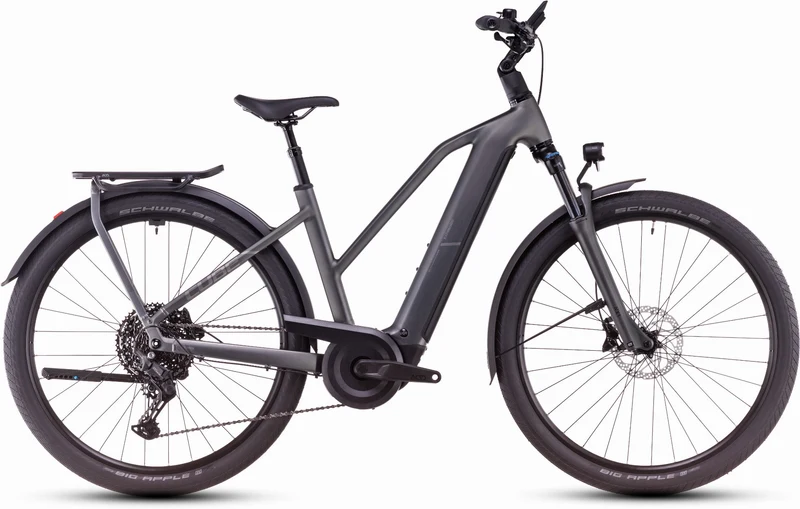 Cube Kathmandu Hybrid Pro 800 Wh E-Bike Trapeze 28" slapgrey´n´chrome