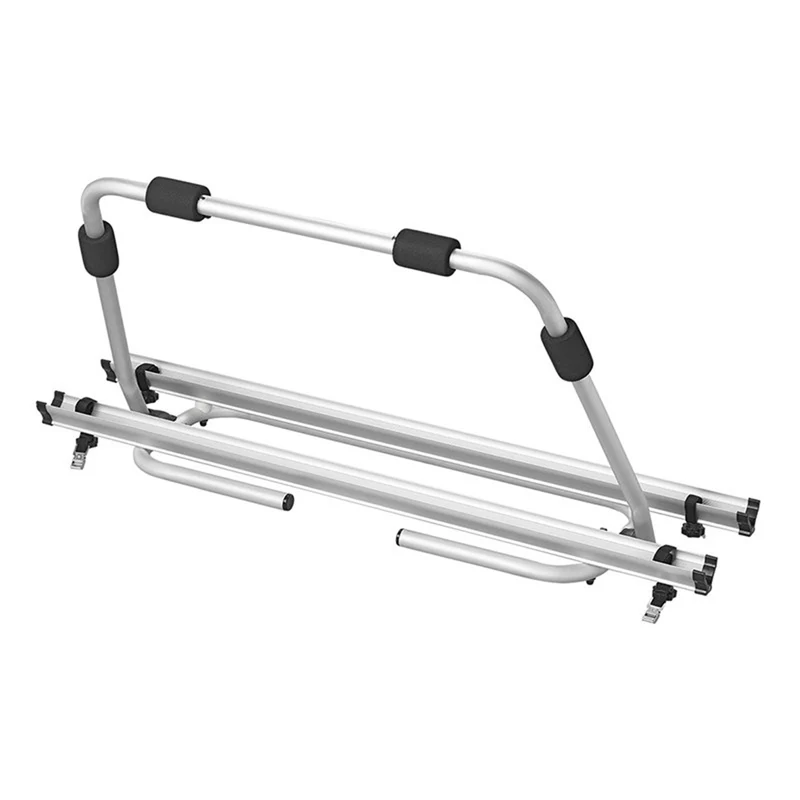 Deichsel Fahrradträger Wohnwagen | 2 Fahrräder | 40Kg belastbar | klappbar