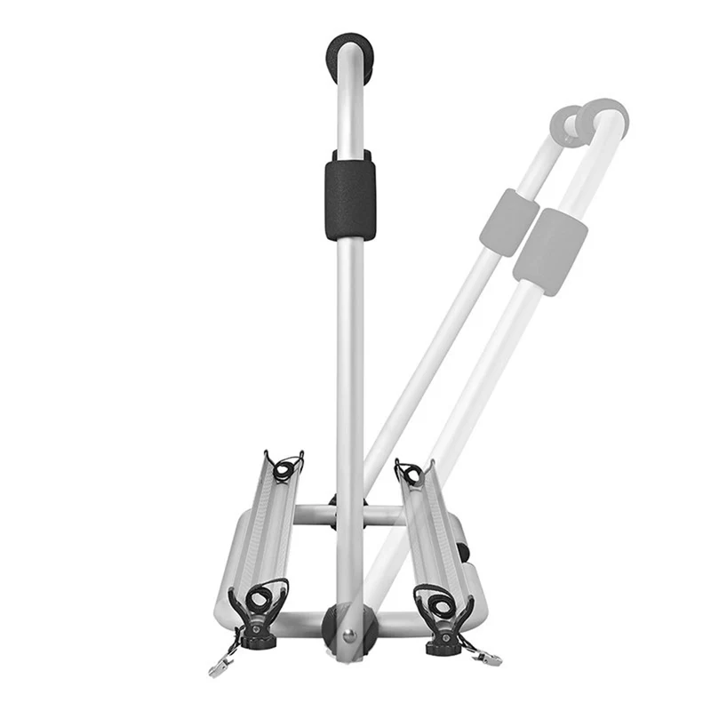 Deichsel Fahrradträger Wohnwagen | 2 Fahrräder | 40Kg belastbar | klappbar