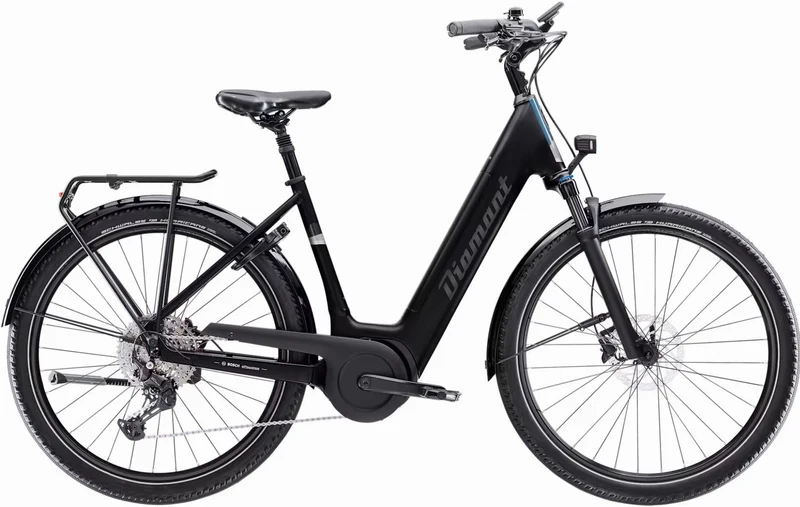 Diamant Mandara Gen 3 545 Wh E-Bike Wave 27,5" tiefschwarz