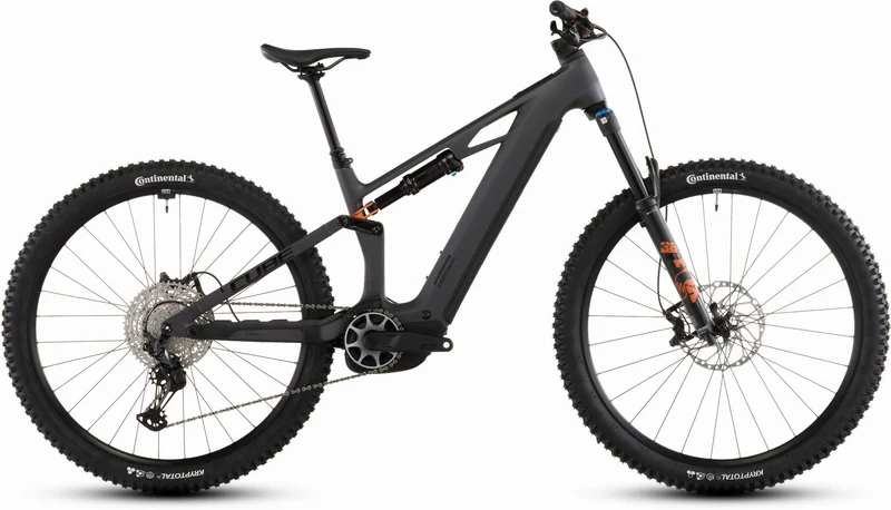 Cube Stereo Hybrid One44 HPC SLX 800 Wh E-Bike Fully slabgrey´n´orange