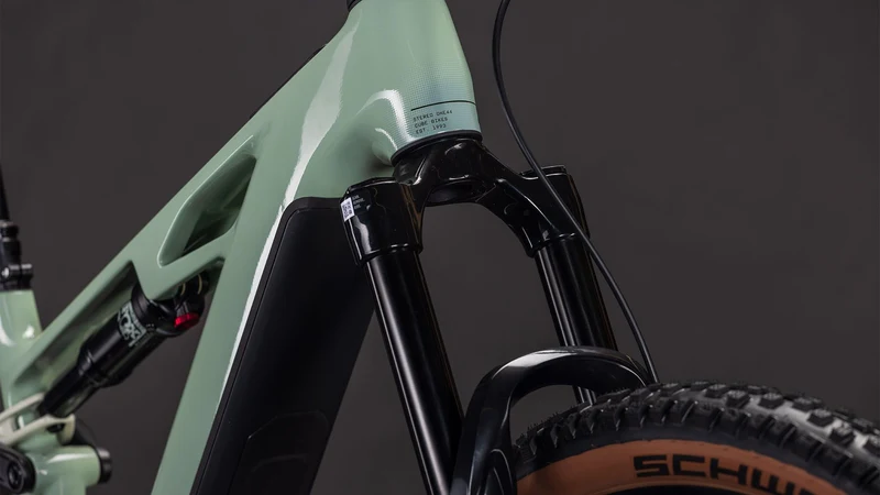 Cube Stereo Hybrid One44 HPC Race 800 Wh E-Bike Fully driedherbs´n´black