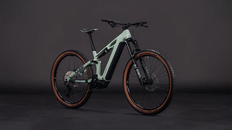 Cube Stereo Hybrid One44 HPC Race 800 Wh E-Bike Fully driedherbs´n´black