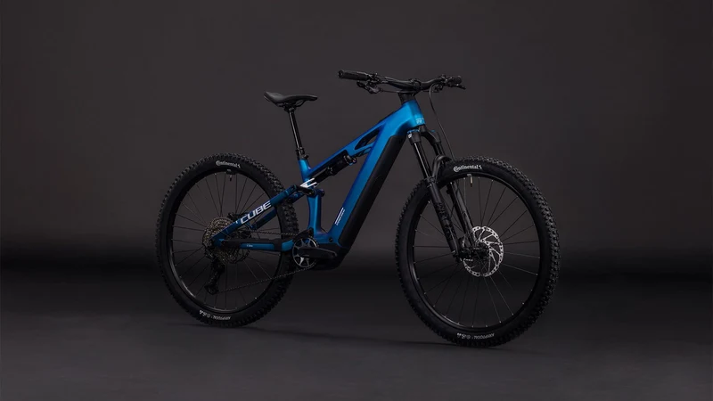Cube Stereo Hybrid One44 HPC SLX 800 Wh E-Bike Fully nebula´n´white