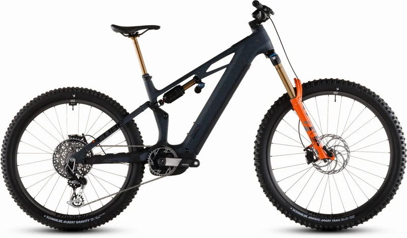 Cube Stereo Hybrid One77 HPC SLT 800 Wh E-Bike Fully 29"/27,5" galaxy´n´orange