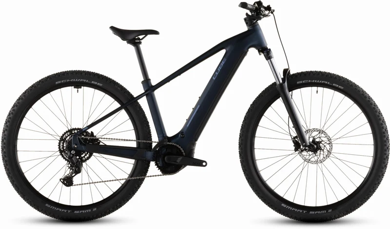 Cube Reaction Hybrid Performance 600 Wh E-Bike Hardtail Diamant indigoblue´n´reflex