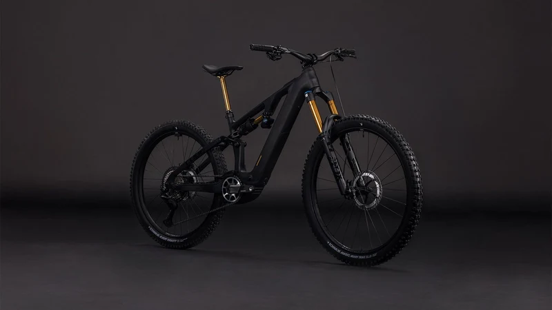 Cube AMS Hybrid 177 C:62 AT 600 Wh X E-Bike Fully 29" carbon´n´gold