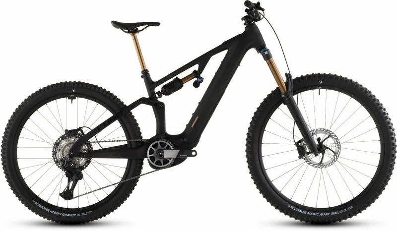Cube AMS Hybrid 177 C:62 AT 600 Wh X E-Bike Fully 29" carbon´n´gold