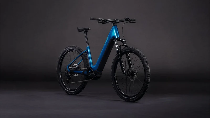 Cube Reaction Hybrid Performance 600 Wh E-Bike Hardtail Easy Entry 27,5" electricblue´n´dazzle