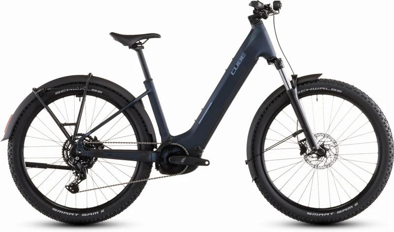Cube Reaction Hybrid Performance FE 600 Wh E-Bike Hardtail Easy Entry 27,5" indigoblue´n´reflex