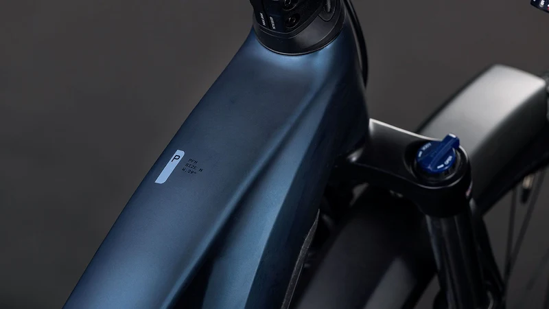 Cube Reaction Hybrid Performance FE 600 Wh E-Bike Hardtail Diamant indigoblue´n´reflex