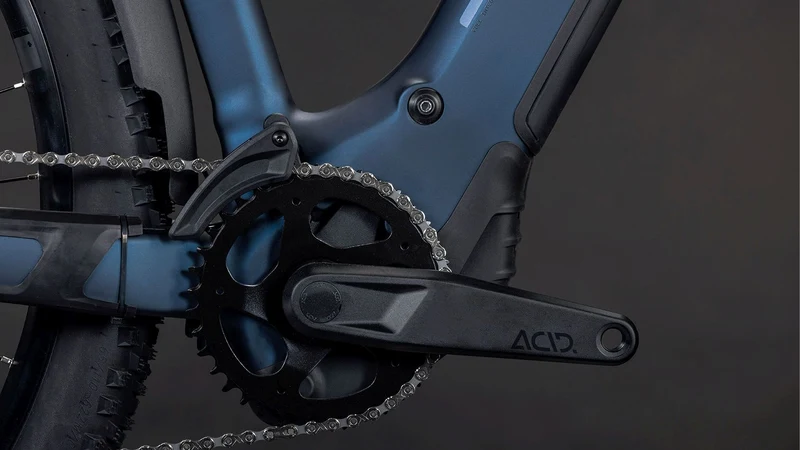 Cube Reaction Hybrid Performance FE 600 Wh E-Bike Hardtail Diamant indigoblue´n´reflex