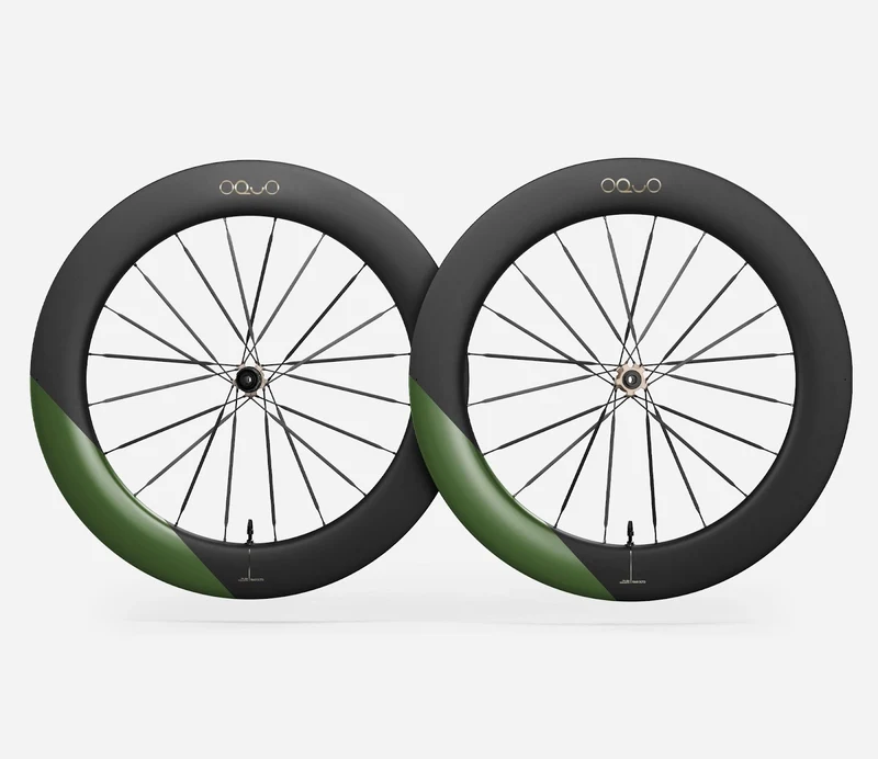 Oquo Satz Rennräder RA80LTD CS Sram XDR Racing Green Matt