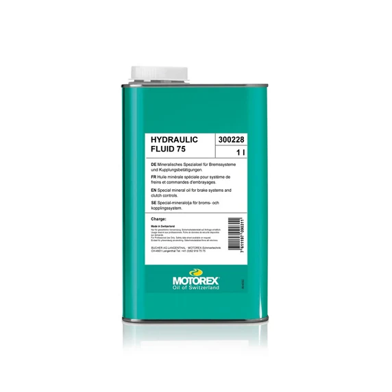 Hydraulische Bremsflüssigkeit Motorex Nicht-Shimano Bremsen 1L Grün