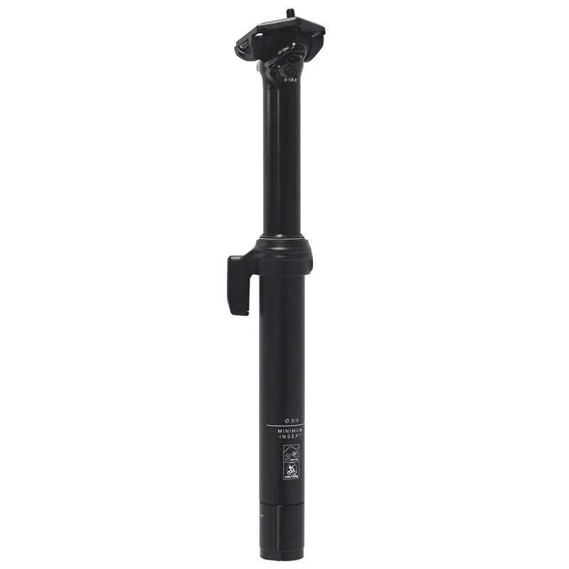 Gefederte Vario-Sattelstütze Xlc SP-S13 392mm 120mm Hub Remote Aluminium Schwarz