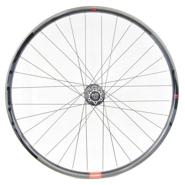 Vorderrad Gurpil Alpha Scheibenbremse 6-Loch Tubeless Ready 9.5x100mm Silber