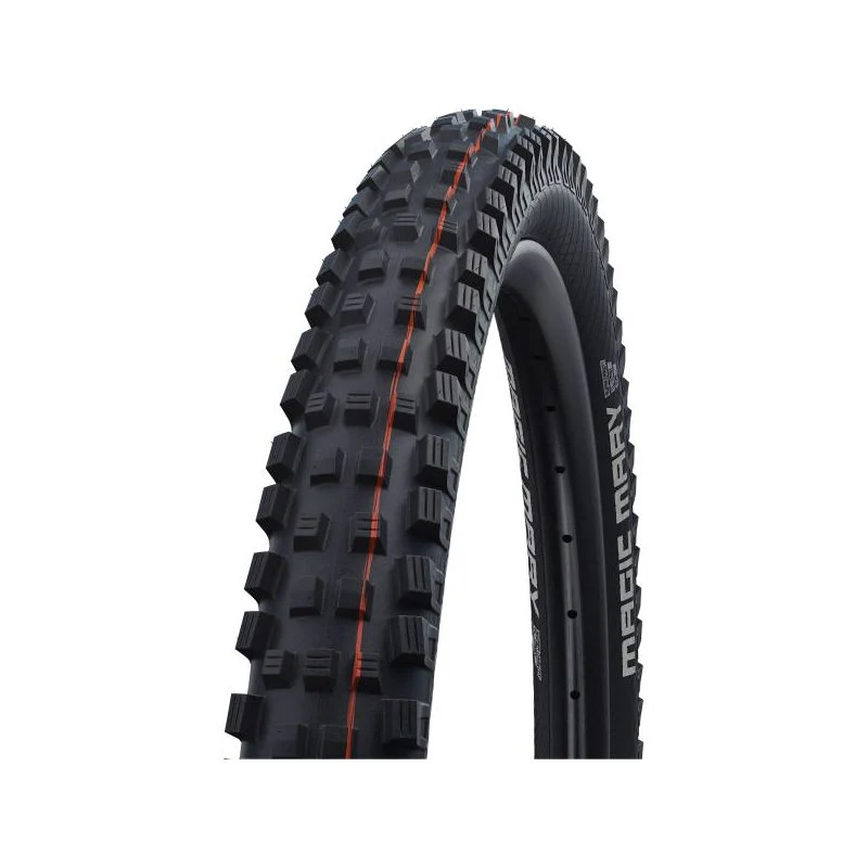 Reifen Schwalbe Magic Mary HS447 Evolution Super Gravity Addix Soft Tubeless Faltbar Schwarz/Braun