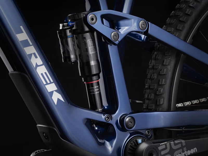 Trek Fuel EXe 9.8 GX AXS 360 Wh E-Bike Fully 29" mulsanne blue