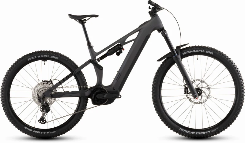 Cube Stereo Hybrid ONE77 HPC Race 800 Wh E-Bike Fully 29"/27,5" irongrey´n´black