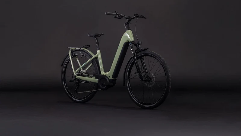 Cube Kathmandu Hybrid One 800 Wh E-Bike Easy Entry 28" pea´n´green