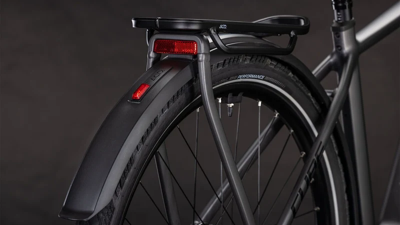 Cube Kathmandu Hybrid Comfort Pro 800 Wh E-Bike Diamant 28" slabgrey´n´black
