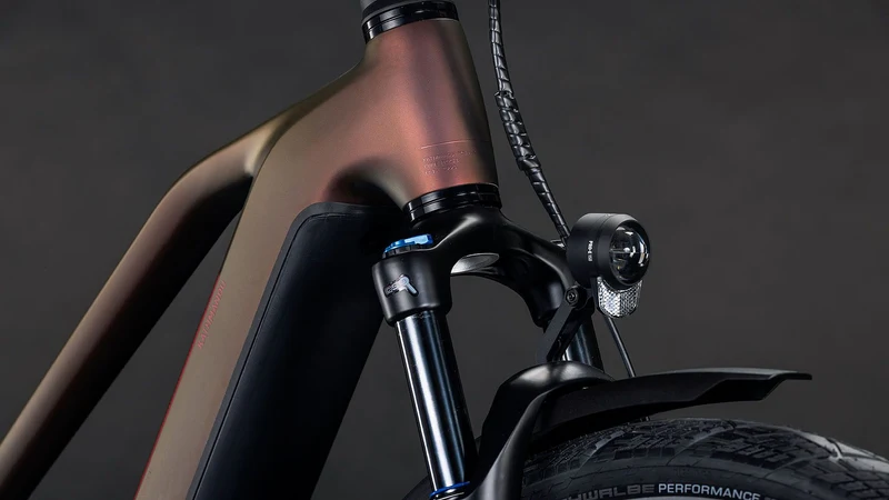 Cube Kathmandu Hybrid Pro 800 Wh E-Bike Trapeze 28" sunglow´n´chrome