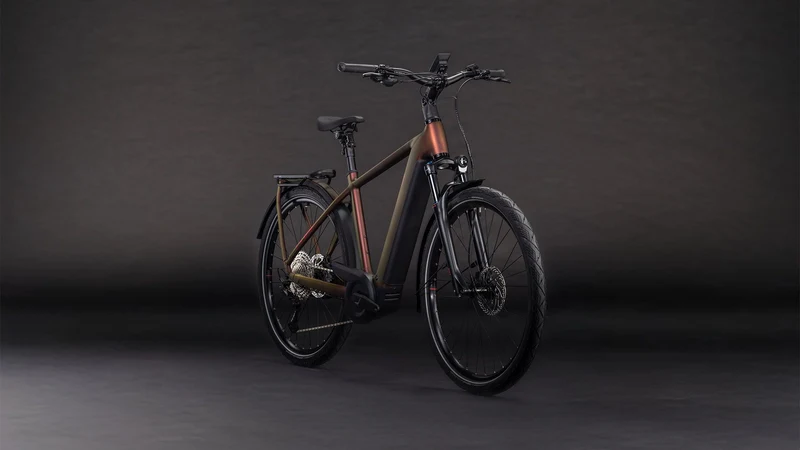 Cube Kathmandu Hybrid Pro 800 Wh E-Bike Diamant 28" sunglow´n´chrome