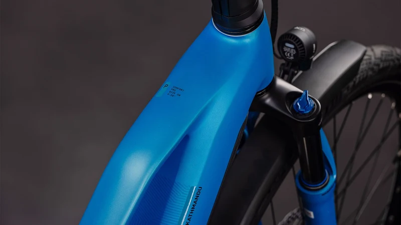 Cube Kathmandu Hybrid Comfort Pro 800 Wh E-Bike Trapeze 28" azure´n´black
