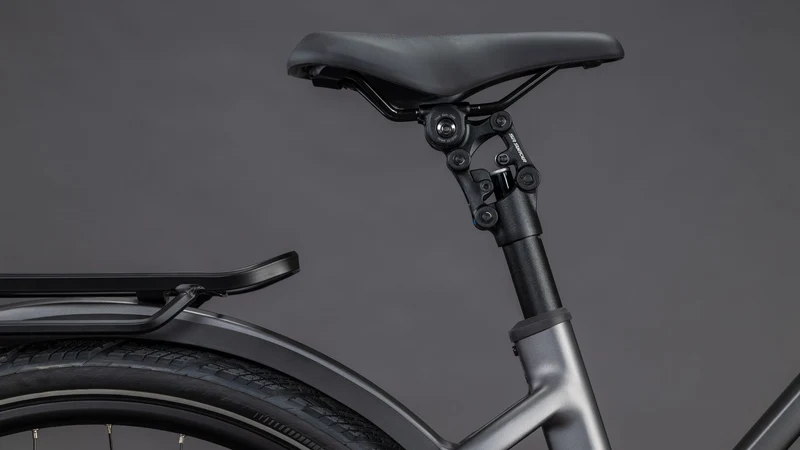 Cube Kathmandu Hybrid Comfort Pro 800 Wh E-Bike Trapeze 28" slabgrey´n´black