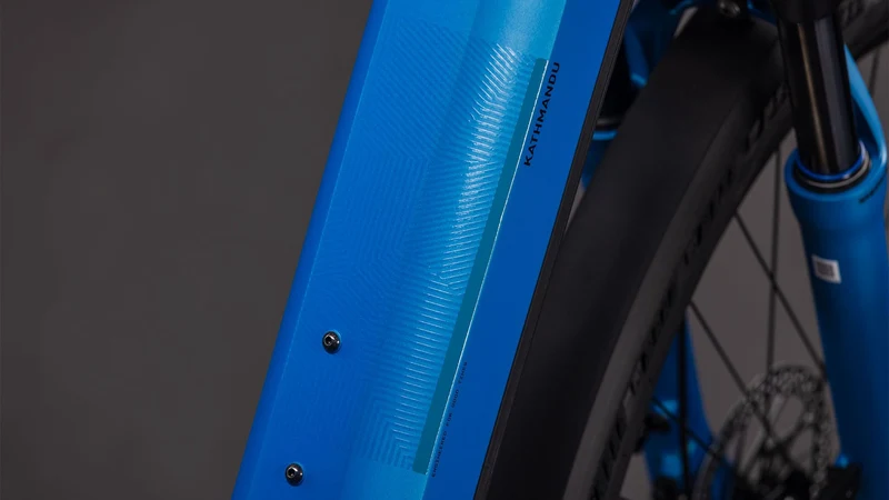 Cube Kathmandu Hybrid Comfort Pro 800 Wh E-Bike Easy Entry 28" azure´n´black
