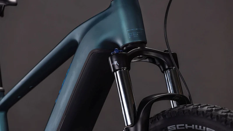 Cube Reaction Hybrid One 600 Wh E-Bike Hardtail Diamant royalgreen´n´prism