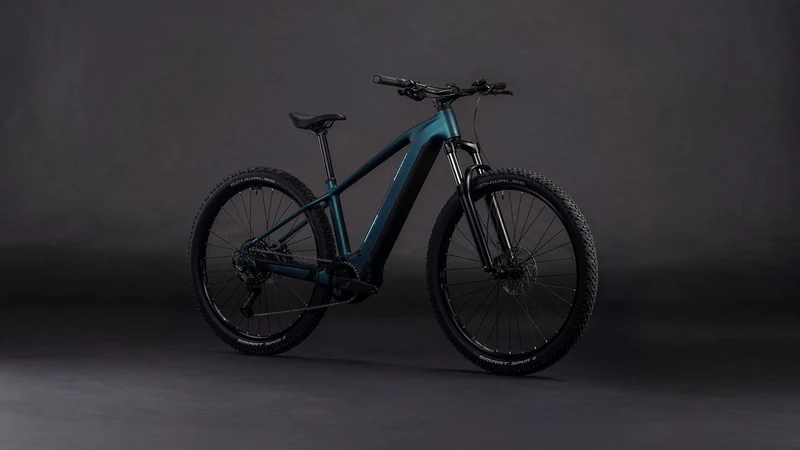 Cube Reaction Hybrid One 600 Wh E-Bike Hardtail Diamant royalgreen´n´prism