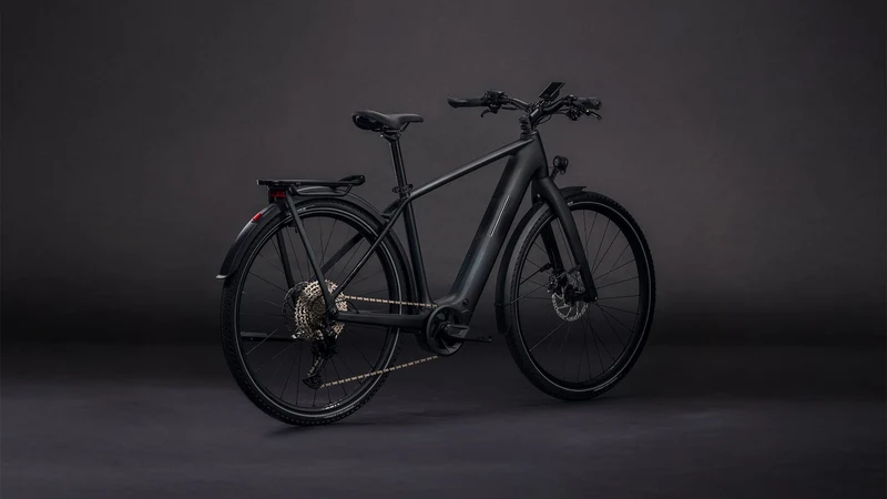 Cube Kathmandu Hybrid C:62 SLX 400X Wh E-Bike Diamant 28" liquidblack´n´bluedust