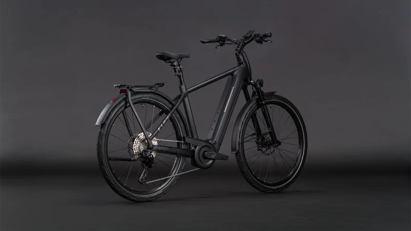 Cube Kathmandu Hybrid SLX 800 Wh E-Bike Diamant 28" silverdust´n´chrome