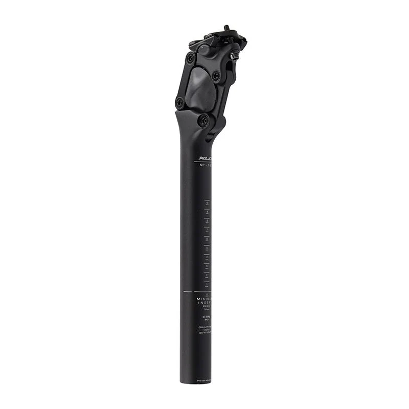 Gefederte Sattelstütze Xlc SP-S07 350mm 85/105kg Aluminium Schwarz